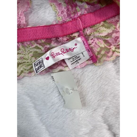 *NWT* Hanky Panky Love Lilly Pulitzer 12831 Women's Crossover Lace Bralette - XS - Picture 5 of 6